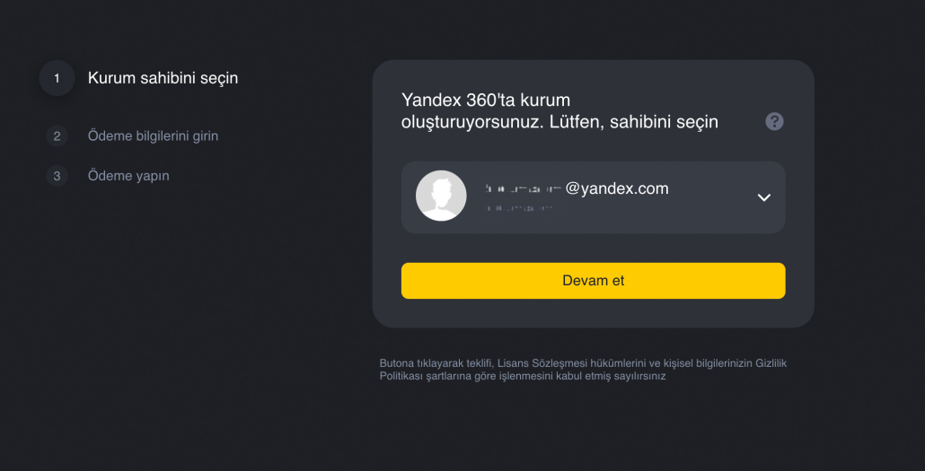 Yandex mail ücretli oldu
